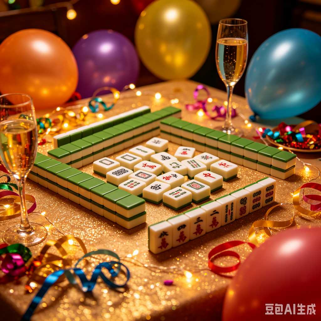 birthday gift mahjong set