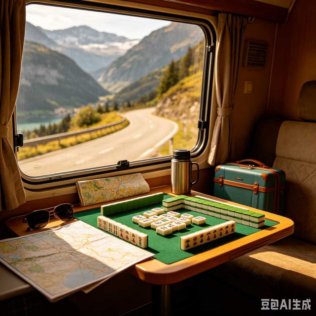 mahjong set with storage case