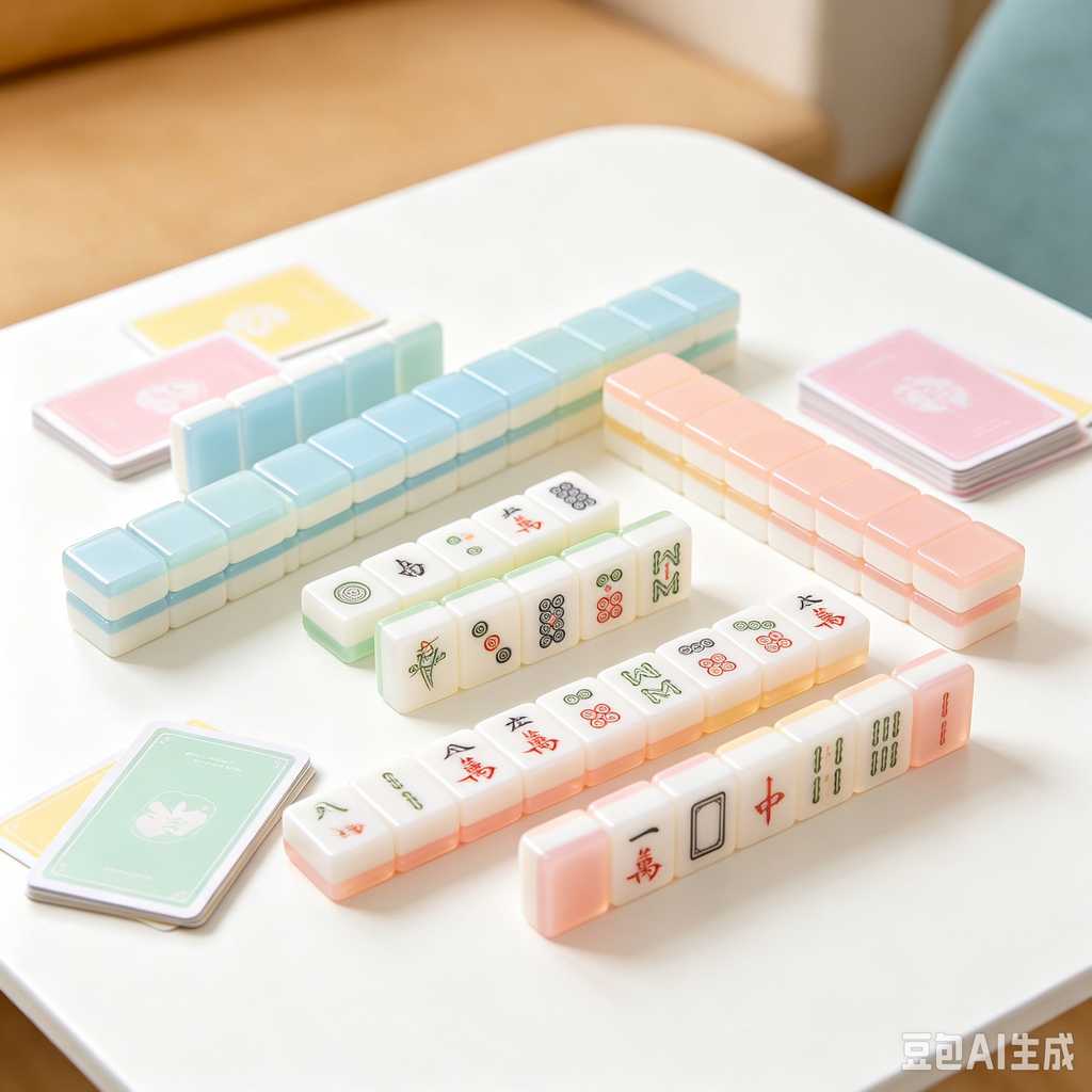 logo printed mahjong gift box