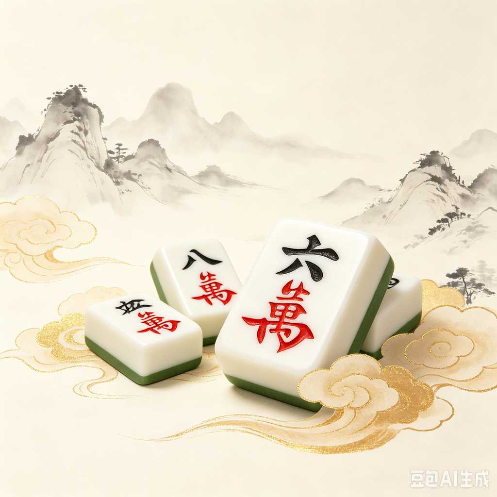 factory print mahjong set