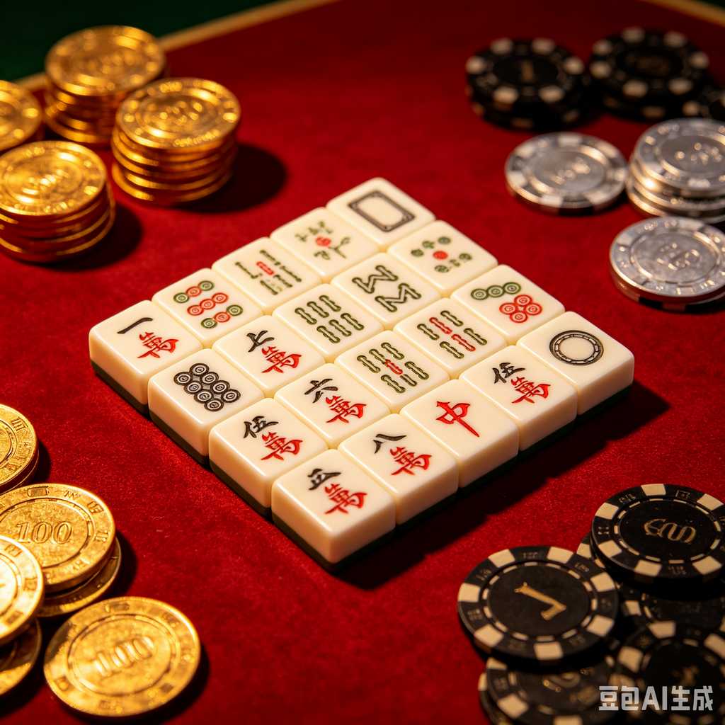 premium resin mahjong game set